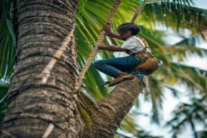 Direitos do Trabalhador do Coco: Segurança e Equipamento de Escalada