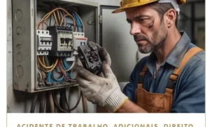 Acidente com eletricista: NR-10, EPI inadequado e direitos à indenização integral