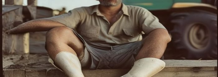 Perdi o pé no acidente com trator - Tratorista rural - direitos do trabalhador acidentado MWBC