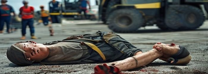 Atropelamento no trabalho - Trabalhador de pátio - direitos do trabalhador acidentado MWBC