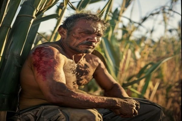 Bursite no cortador de cana - Cortador de cana - direitos do trabalhador acidentado MWBC