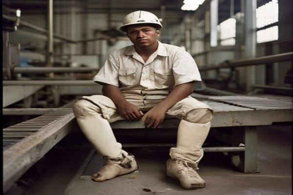 Esmagamento por correia transportadora - Operador industrial - direitos do trabalhador acidentado MWBC