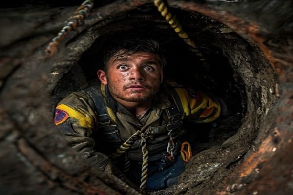 Caí dentro do poço no trabalho - Trabalhador de manutenção - direitos do trabalhador acidentado MWBC